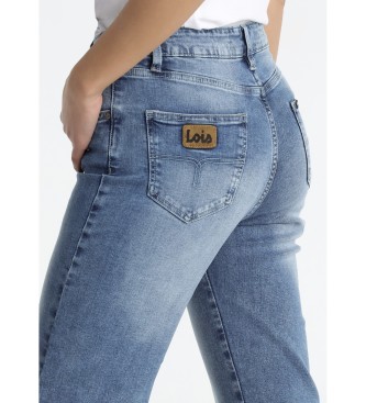 Lois Jeans Kavbojke ravnega kroja modre barve