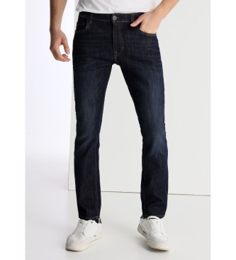 Lois Jeans Navy Bi-Strech rinse woven jeans