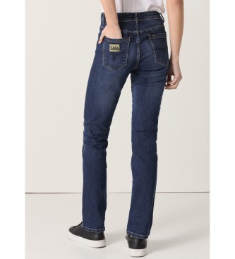 Lois Jeans Jeans Tiro bajo Recto azul