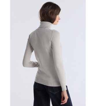 Lois Jeans Pull Marily gris
