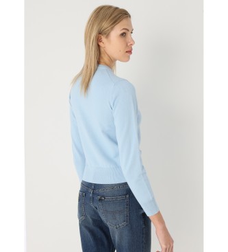 Lois Jeans Basic jumper with blue logo