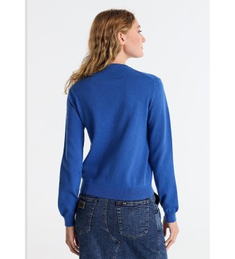 Lois Jeans Basic jumper with blue logo