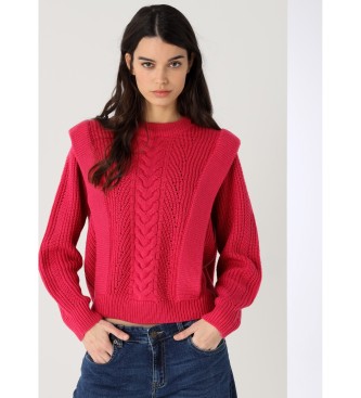 Lois Jeans Jersey calado rojo