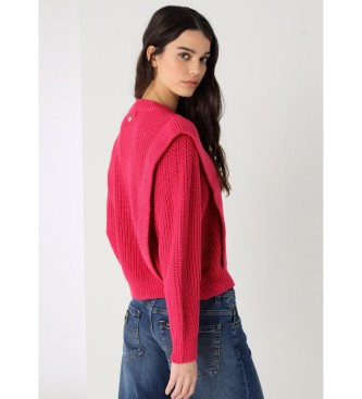 Lois Jeans Jersey calado rojo