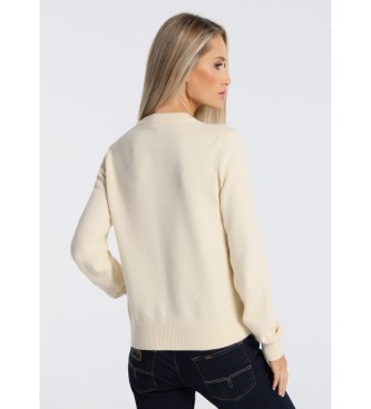 Lois Jeans Pullover 132071 Blanc