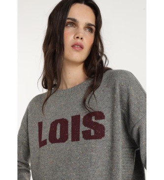 Lois Jeans Ines Nash trui grijs