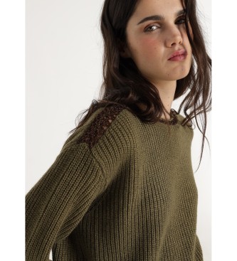 Lois Jeans Pull Carlota Taym vert