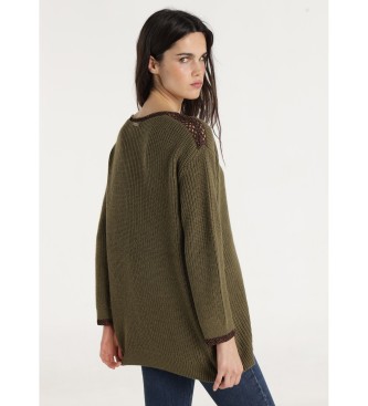 Lois Jeans Pull Carlota Taym vert