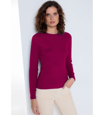 Lois Jeans Lila ribbad pullover