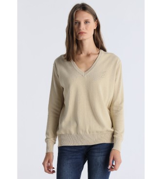 Lois Jeans Elsa Gina beige jumper