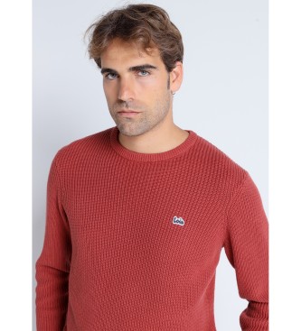 Lois Jeans LOIS JEANS - Maglia girocollo bordeaux