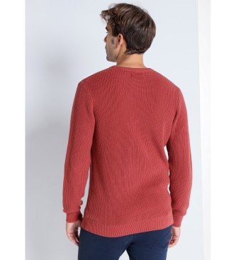 Lois Jeans LOIS JEANS - Maglia girocollo bordeaux