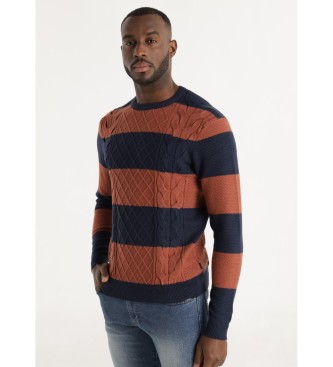 Lois Jeans Thomas Euge trui bruin