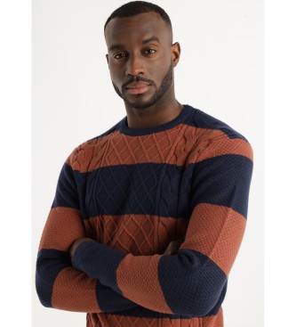 Lois Jeans Thomas Euge trui bruin