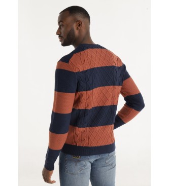 Lois Jeans Thomas Euge trui bruin