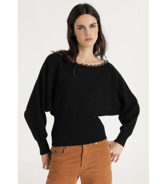 Lois Jeans Sweter Alixia czarny