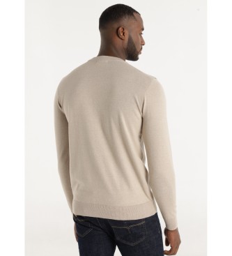 Lois Jeans Palm Sleet beige trui
