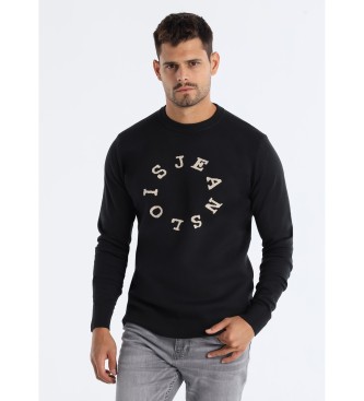 Lois Jeans Palm Sleet trui zwart