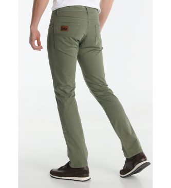 Lois Jeans Calças de corte regular verdes
