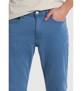 Lois Jeans Spodnie 137701 niebieski