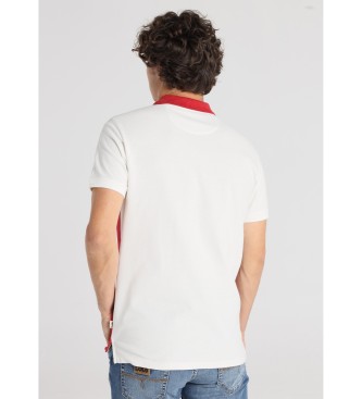 Lois Jeans Polo Block Bi Colour rød