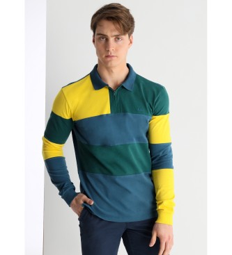 Lois Jeans  Polo color block multicolore