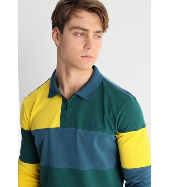 Lois Jeans  Polo color block multicolore