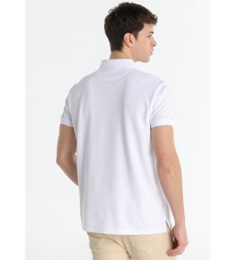 Lois Jeans Basic poloshirt witte patch