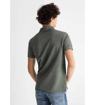 Lois Jeans  Polo basique  manches courtes avec logo vert