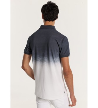 Lois Jeans LOIS JEANS - Navy tie dye print short sleeve polo shirt