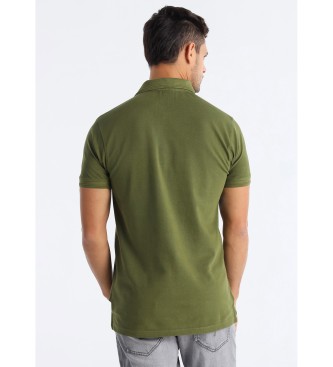 Lois Jeans Polo verde Filip