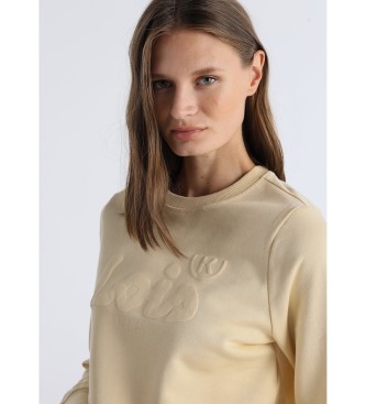 Lois Jeans Sweatshirt Simona Kenya beige