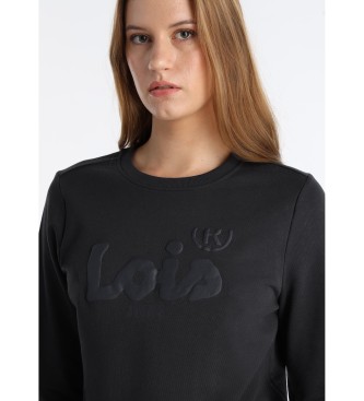 Lois Jeans Sweatshirt Simona Kenya gris fonc