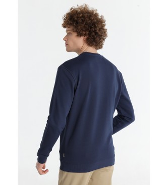 Lois Jeans Camisola sem capuz azul-marinho