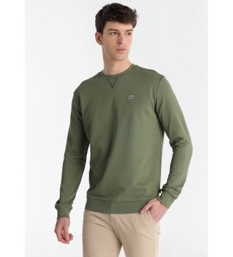 Lois Jeans Sweat vert sans capuche