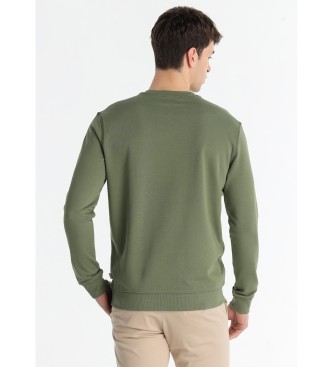 Lois Jeans Sweat vert sans capuche