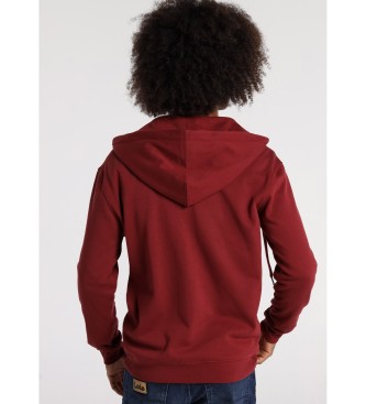 Lois Jeans Sweatshirt mit Kapuze 131451 Rot