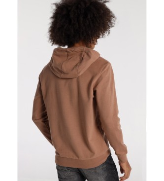 Lois Jeans Hooded sweatshirt 131456 Brown