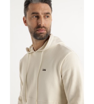 Lois Jeans Mikina Coronet v bež barvi