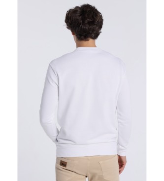 Lois Jeans Sweatshirt 132037 Blanc