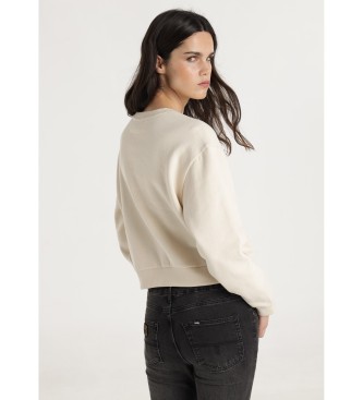 Lois Jeans Felpa beige Leane Medal