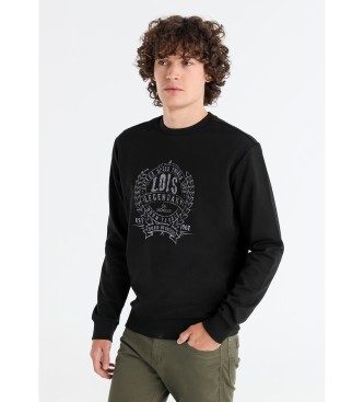 Lois Jeans Heraldica sweatshirt sort