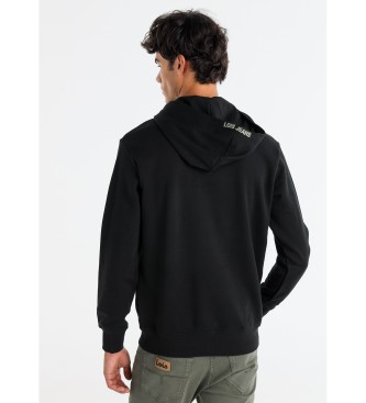 Lois Jeans Sweat-shirt Kanguro 1962 noir