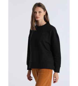 Lois Jeans Felpa nera Esme