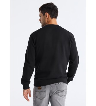 Lois Jeans Fusion Vulcan sweatshirt zwart