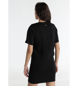 Lois Jeans Robe noire courte