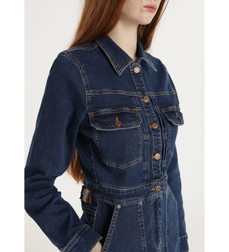 Lois Jeans Vestido Amelia Capri azul