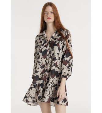 Lois Jeans Vestido cinzento Millie Ray