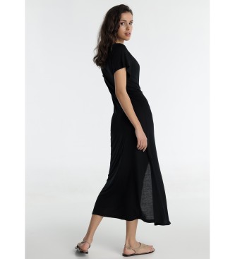 Lois Jeans Sort midikjole
