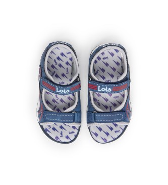 Lois Jeans Navy crab sandals